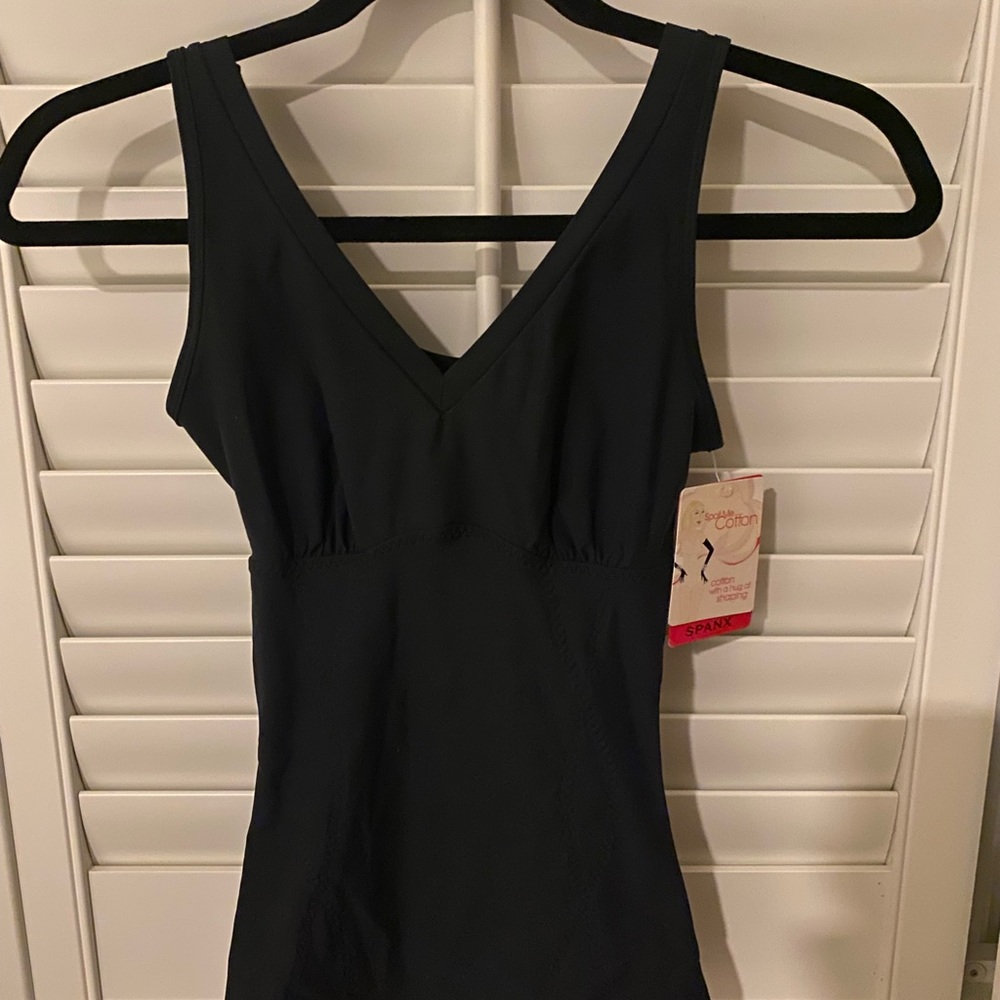Spanx Black Tank